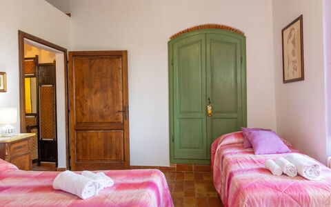Campiglia Marittima 649: Furniture, Interior Design, Wall, Bed, Bedroom, Ceiling, Wood, Floor, Flooring, Bed Sheet
