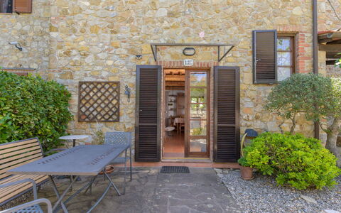 Steffi'S House: Wall, Shrub, Flowerpot, Door, Home, Garden, Houseplant, Brick, Flagstone