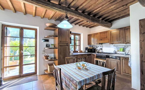 Steffi'S House: Furniture, Wood, Interior Design, Home, Kitchen, Flooring, House, Ceiling, Kitchen & Dining Room Table, Chair