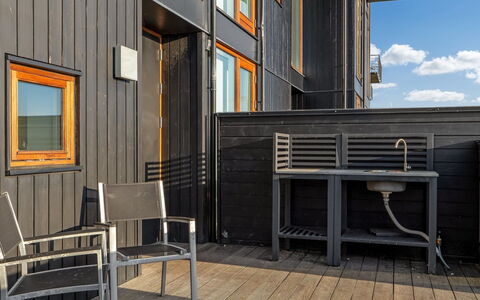 Saxi - 650M from the Sea: Cottage, Backyard, Yard, Garden Buildings, Shed, Siding, Outdoor Furniture, Log Cabin, Outdoor Structure, Shack