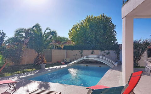 Les Roselières: Swimming Pool, Residential Area, Resort, Composite Material, Shade, Water Feature, Outdoor Furniture, Leisure, Eco Hotel, Hacienda