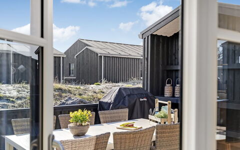 Eida - 500M from the Sea: Cottage, Backyard, Yard, Garden Buildings, Shed, Siding, Outdoor Furniture, Log Cabin, Outdoor Structure, Shack