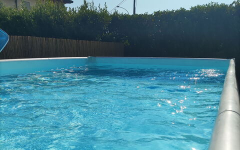 Villa Lory: Blue, Swimming Pool, Composite Material, Leisure, Water Feature, Shade, Resort, Backyard