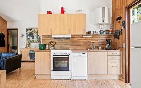 Lökea - from the Sea: Kitchen, Kitchen Appliance, Major Appliance, Flooring, Wood, Furniture, Countertop, Interior Design, Floor, Cabinetry