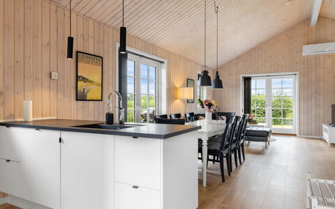Rixa - 350M from the Sea: Wood, Flooring, Countertop, Kitchen, Furniture, Floor, Interior Design, Home, Wood Flooring, Ceiling