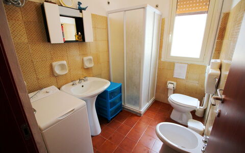 Villa Floridia: Flooring, Floor, Interior Design, Room, Door, Plumbing Fixture, Wood Stain, Sink, Plumbing