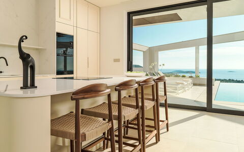 Five K: Apartment, Urban Design, Balcony, Condominium, Chair, Hotel, Houseplant, Kitchen & Dining Room Table
