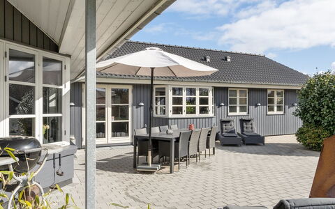 Esben - 11Km from the Sea: Roof, House, Home, Cottage, Siding, Estate, Driveway, Garden Buildings, Yard, Shed
