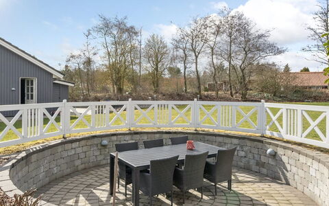 Esben - 11Km from the Sea: Roof, House, Home, Cottage, Siding, Estate, Driveway, Garden Buildings, Yard, Shed
