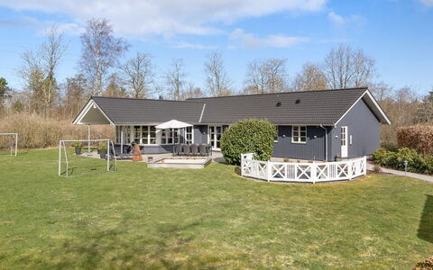 Esben - 11Km from the Sea: Roof, House, Home, Cottage, Siding, Estate, Driveway, Garden Buildings, Yard, Shed
