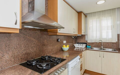 Nadina: Kitchen, Countertop, Kitchen Appliance, Major Appliance, Cabinetry, Kitchen Sink, Kitchen Stove, Wood, Stove, Sink