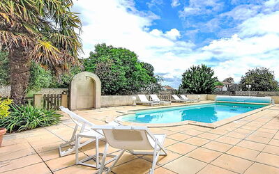 Geay 600: Swimming Pool, Resort, Outdoor Furniture, Composite Material, Eco Hotel, Garden, Shade, Flagstone, Landscaping, Chair