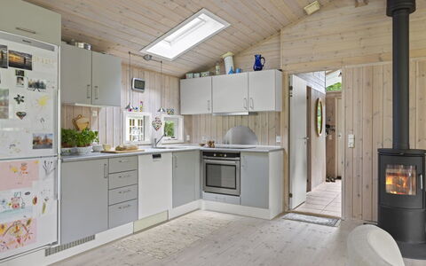 Franke - 1.2Km from the Sea: Kitchen, Wood, Major Appliance, Interior Design, Furniture, Kitchen Appliance, Home, Countertop, Flooring, Room