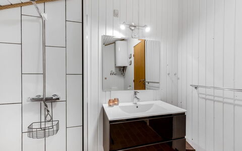 Veera - from the Sea: Plumbing Fixture, Flooring, Interior Design, Floor, Bathroom, Sink, Tap, Plumbing, Ceiling, Bathroom Sink