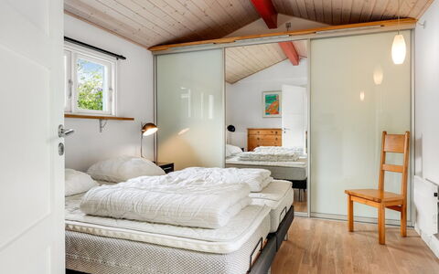Ensio - 1.2Km from the Sea: Interior Design, Bedroom, Furniture, Bed, Ceiling, Floor, Lighting, Home, Bed Sheet, Room