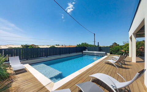 Villa Dune: Swimming Pool, Resort, Composite Material, Eco Hotel, Shade, Estate, Hotel, Villa, Deck