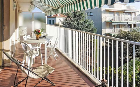 Les Jardins de L'Ermitage: Balcony, Porch, Apartment, Shade, Outdoor Furniture, Flowerpot, Houseplant, Chair, Outdoor Table, Fence