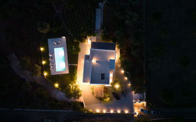 Lacorte di Ninetta: Swimming Pool, Estate, Resort, Eco Hotel, Dusk, Landscape Lighting, Villa, Landscaping, Night, Mansion