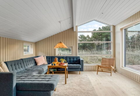 Erja - 600M from the Sea: Furniture, Wood, Interior Design, Flooring, Couch, Ceiling, Floor, Living Room, Home, Wood Flooring