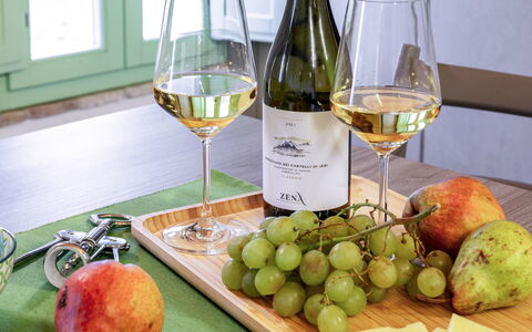 Villa Zena: Bottle, Tableware, Barware, Stemware, Wine Glass, Drinkware, Glass Bottle, Wine