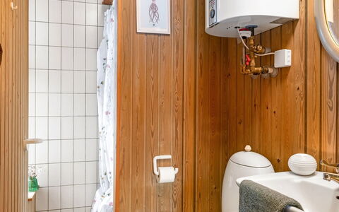 Antti - from the Sea: Plumbing Fixture, Wood, Bathroom, Flooring, Interior Design, Floor, Bathroom Sink, Sink, Plumbing, Tap