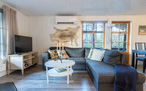 Lofsdalen Fjällnästet: Furniture, Wood, Couch, Living Room, Flooring, Interior Design, Floor, Home, Room