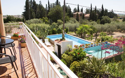 Masia del Mosso: Property, Real Estate, Swimming Pool, House, Backyard, Botany, Landscape, Roof, Vacation, Landscaping