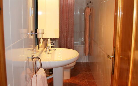 Masia del Mosso: Bathroom, Property, Room, Floor, Plumbing Fixture, Tile, Interior Design, Wall, House, Architecture