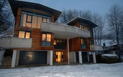 Exklusives Apartment in Panoramalage, Sauna