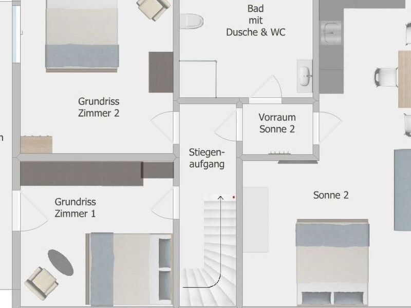 Komplett mit Freizeitstadel