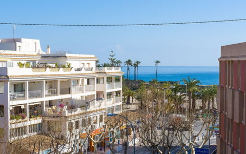 Jávea 184: Property, Apartment, Real Estate, Building, Vacation, Sea, Balcony, Sky, Resort, House