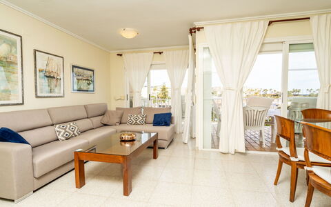 Sorolla: Room, Property, Furniture, Interior Design, Building, Living Room, Floor, House, Real Estate, Suite