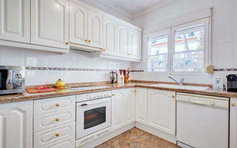 Eucaliptus: Cabinetry, Countertop, Property, White, Kitchen Stove, Kitchen Appliance, Kitchen, Wood, Home Appliance, Interior Design