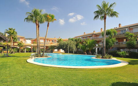 La Senia: Water, Plant, Cloud, Sky, Building, Property, Nature, Azure, Tree, Arecales
