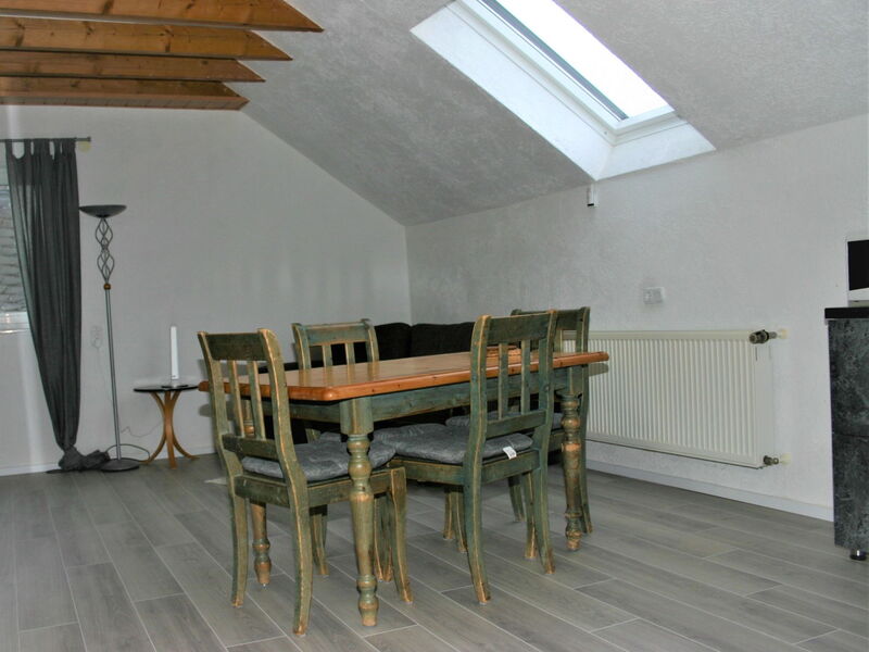 Helle Ferienwohnung in Mehren mit Eigenem Garten
