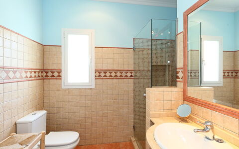 Azul: Bathroom, Property, Room, Tile, Interior Design, Building, House, Architecture, Wall, Real Estate