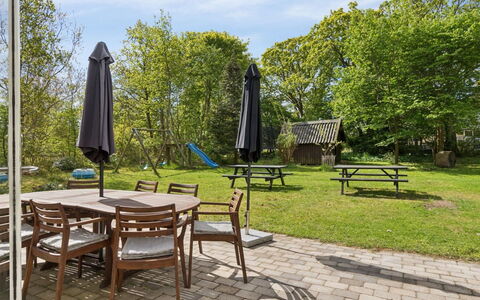 Aiko - 1.8Km from the Sea: Furniture, Outdoor Furniture, Table, Shade, Garden, Chair, Outdoor Table, Hardwood, Lawn, Landscaping