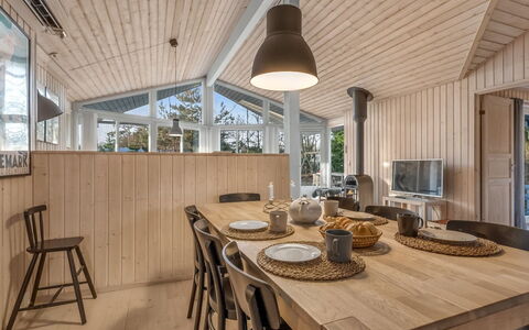 Åse - 1.3Km from the Sea: Furniture, Wood, Interior Design, Flooring, Floor, Chair, Room, Ceiling, Living Room, Apartment