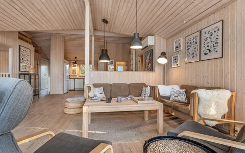 Åse - 1.3Km from the Sea: Furniture, Wood, Interior Design, Flooring, Floor, Chair, Room, Ceiling, Living Room, Apartment