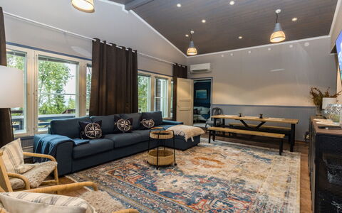 Villa Tuulipuisto: Wood, Flooring, Floor, Door, Composite Material, Wood Flooring, Deck, Hardwood, Plank, Wood Stain