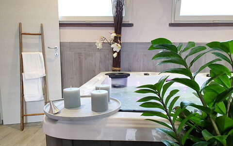 Appartamento Girasole Seaside and Pool: Interior Design, Flooring, Floor, Plumbing Fixture, Plumbing, Houseplant, Tap, Flowerpot, Bathroom, Natural Material