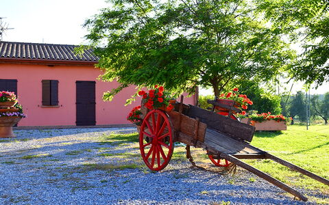 Appartamento Lavanda Seaside and Pool: Garden, Landscaping, Yard, Driveway, Flowerpot, Hacienda