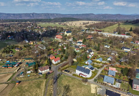 Ruzova 101: Bird'S-Eye View, Residential Area, Landscape, Aerial Photography, Neighbourhood, Plain, Suburb, Rural Area, Land Lot, Human Settlement