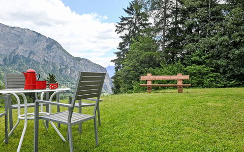 Mélèze 1967: Furniture, Outdoor Furniture, Hill, Mountain Range, Table, Hill Station, Chair, Outdoor Table, Larch, Valley