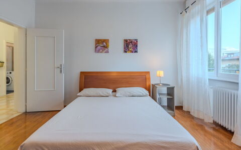 Ca dei Noni: Bed, Furniture, Bedroom, Interior Design, Flooring, Floor, Bedding, Bed Sheet, Wood, Wood Flooring