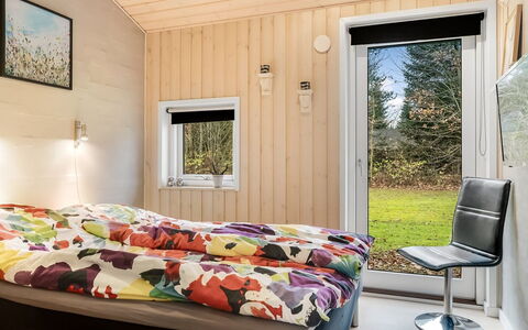 Hemfrith - 500M to the Fjord: Wood, Bedroom, Interior Design, Bed, Room, Ceiling, Home, Furniture, Bed Sheet, Bedding