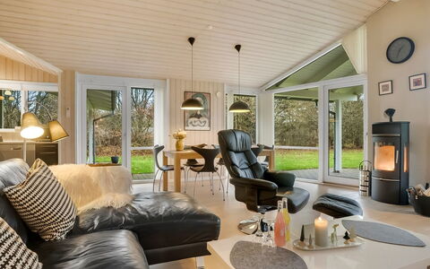 Hemfrith - 500M to the Fjord: Furniture, Interior Design, Couch, Wood, Ceiling, Living Room, Flooring, Floor, Light Fixture, Lighting
