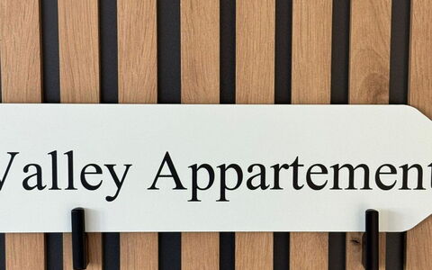 Valley Appartement: Flooring, Plumbing Fixture, Bathroom, Interior Design, Wood, Floor, Plumbing, Lighting, Tap, Furniture