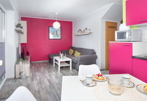 Mars: Interior Design, Flooring, Furniture, Floor, Room, Apartment, Home, Pink, Living Room