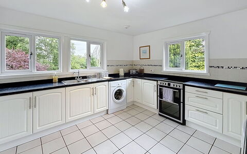 Greenaway: Kitchen, Kitchen Appliance, Countertop, Interior Design, Major Appliance, Flooring, Ceiling, Floor, Home Appliance, Cabinetry